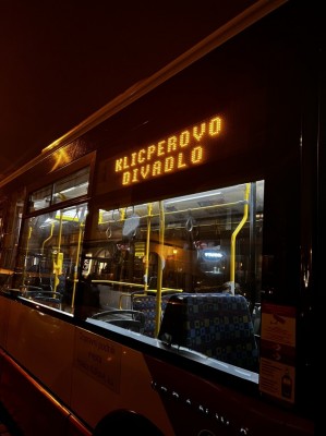 Autobusová linka pro seniorské předplatné